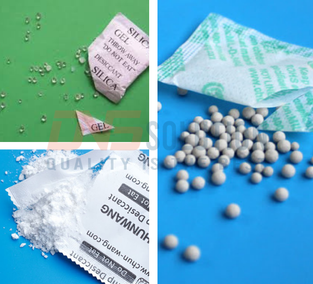 Classification of desiccant packets